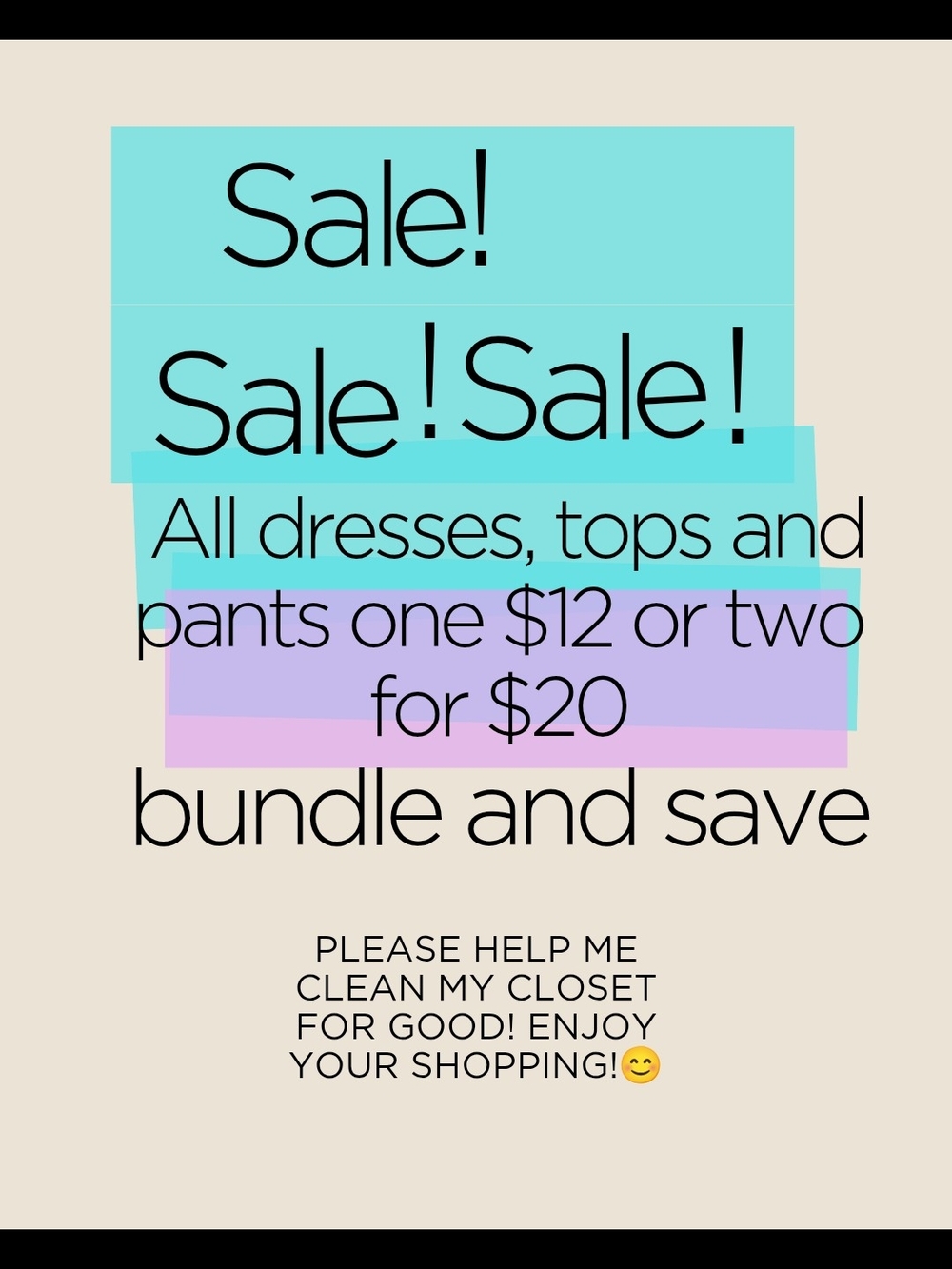 Sale! Bundle And Save!!!
